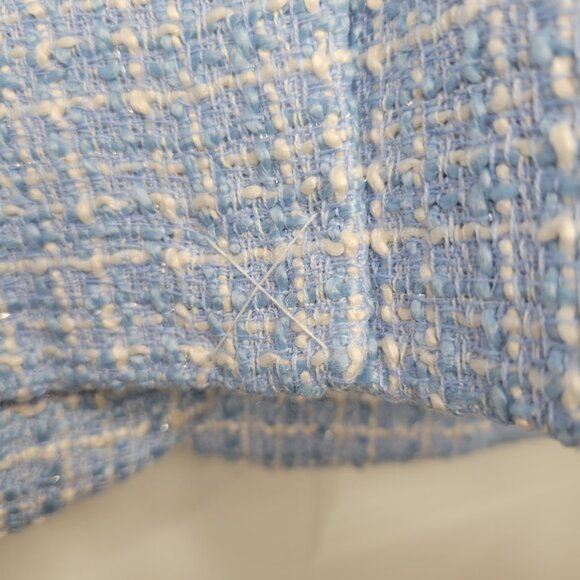 ANN TAYLOR TWEED BLAZER SZ 10 BEAUTIFUL! - Picture 6 of 9